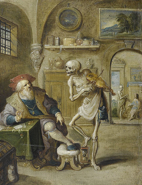 Frans Francken II Der Geigende Tod